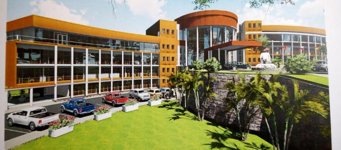 Architectural impression of Kiruhura District Administration Block